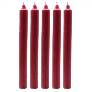 Solid Colour Dinner Candles