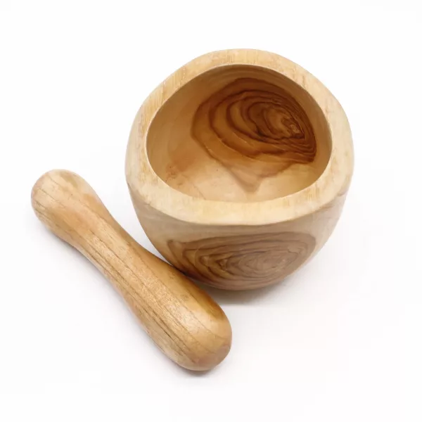 Ergo Teak Pestal & Morter Med - Image 4