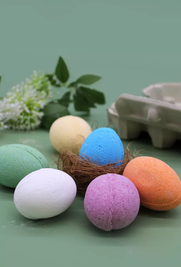 Pack of 6 Bath Eggs - Tangerine & Grapefruit - Image 3