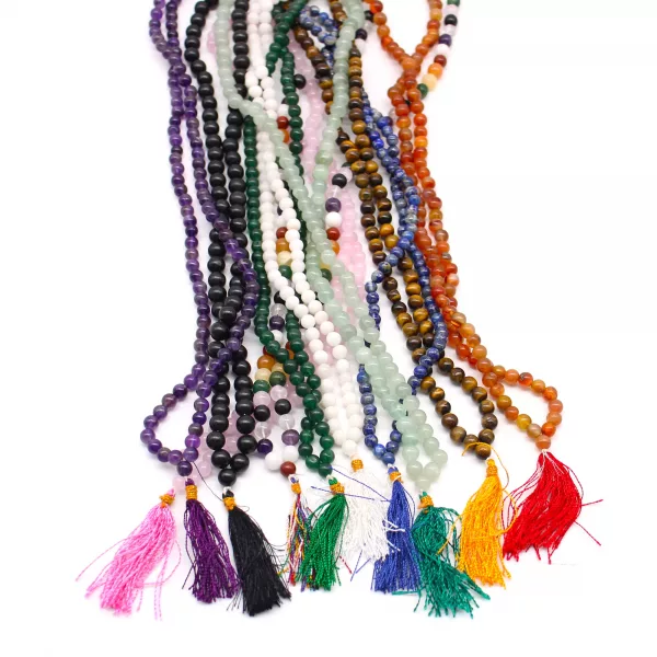 108 Bead Mala - Lapis - Image 3