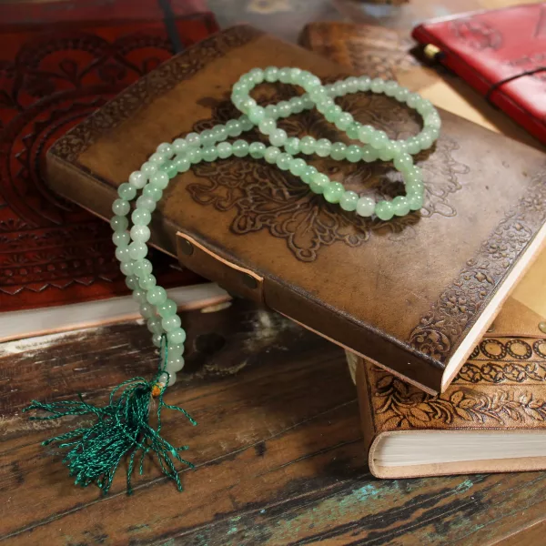108 Bead Mala - Green Aventurine - Image 2