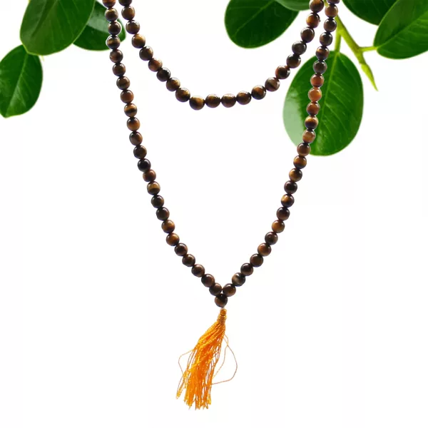 108 Bead Mala - Tiger Eye - Image 4