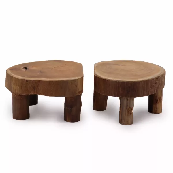 Low Teak Pad Display - 24x10cm - Image 2