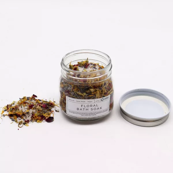 Floral Bath Soak - Natural - 140g - Image 2