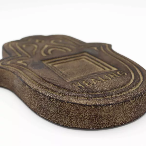 Healing Incense Plate - Antique Stone Effect - Image 2