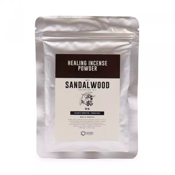 Healing Incense Powder - Sandalwood 50gm - Image 4
