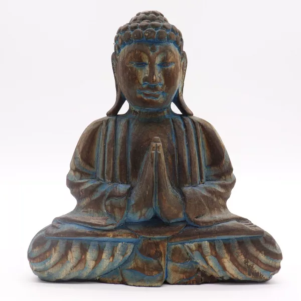 Buddha Feng Shui Set - Flower Mandala - Blue - Image 4
