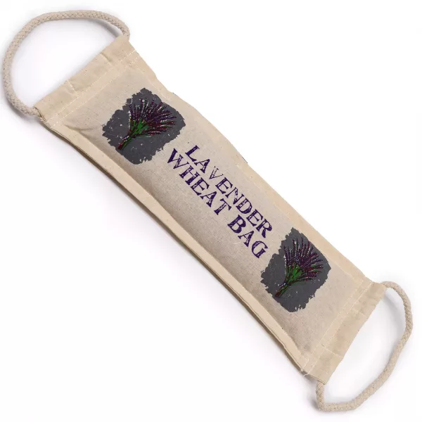Natural Cotton Wheat Bags - Lavender - Image 3