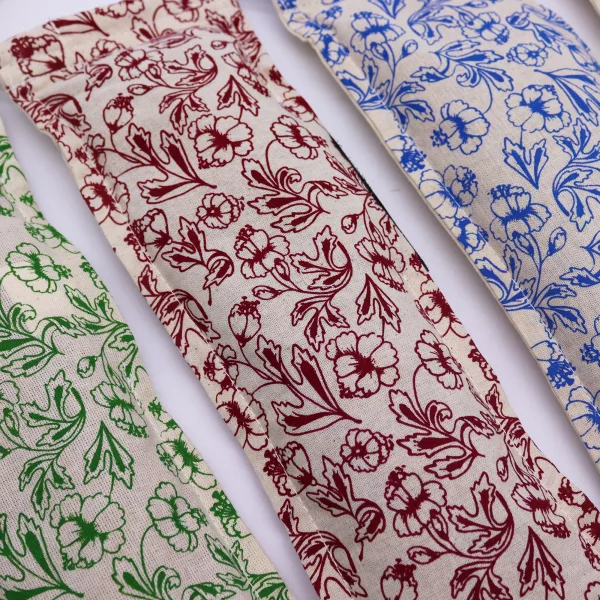 Natural Cotton Wheat Bags - Purple - Image 4