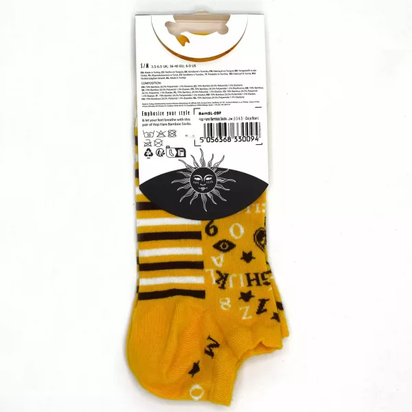 S/M Hop Hare Bamboo Socks Low (3.5-6.5) - Ouija Board - Image 3