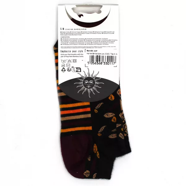 S/M Hop Hare Bamboo Socks Low (3.5-6.5) - Tree of Life - Image 4
