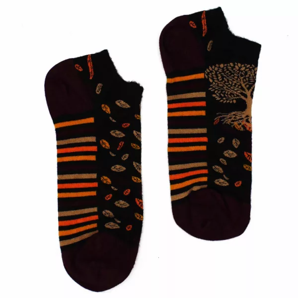 S/M Hop Hare Bamboo Socks Low (3.5-6.5) - Tree of Life - Image 2