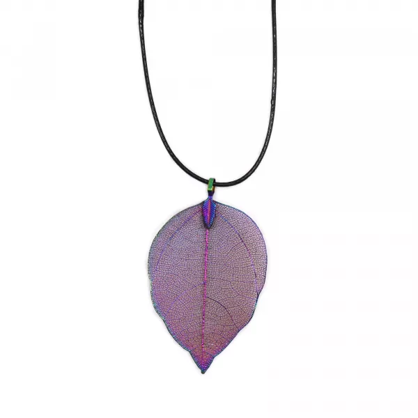 Necklace - Bravery Leaf - Multicoloured