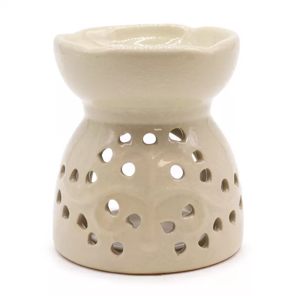 Tree of Life Oil Burner - Ivory