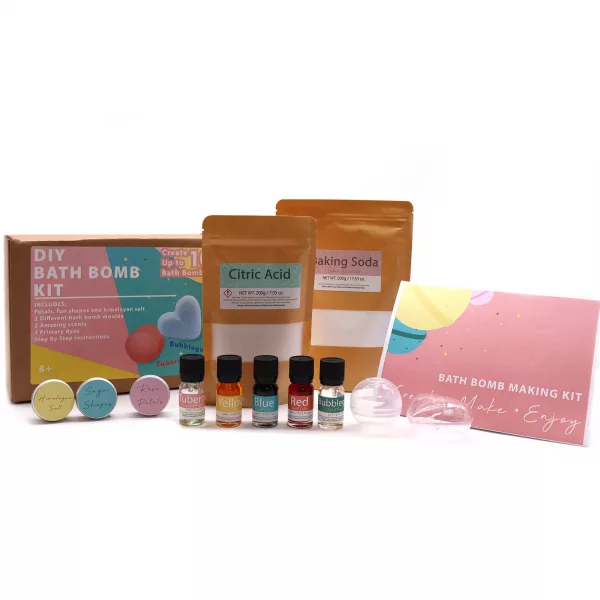 Bath Bomb Kit - Rose & Bubblegum - Image 2