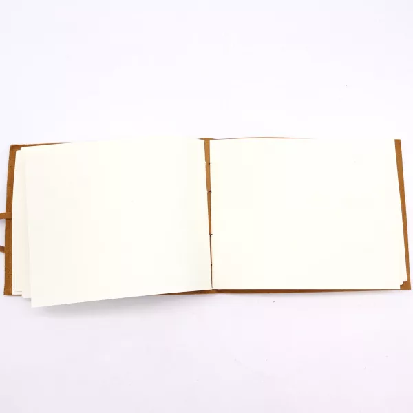 Leather Sketchbook Golden Tree - 144 pages -  18x23cm - Image 4