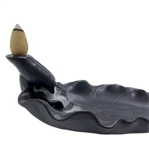 Backflow Incense Burner – Lotus Flower