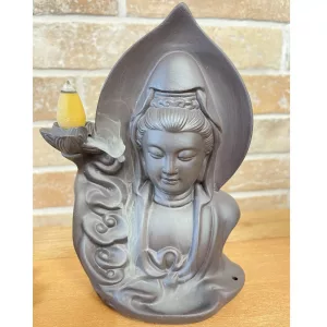 Backflow Incense Burner – Serene Buddha
