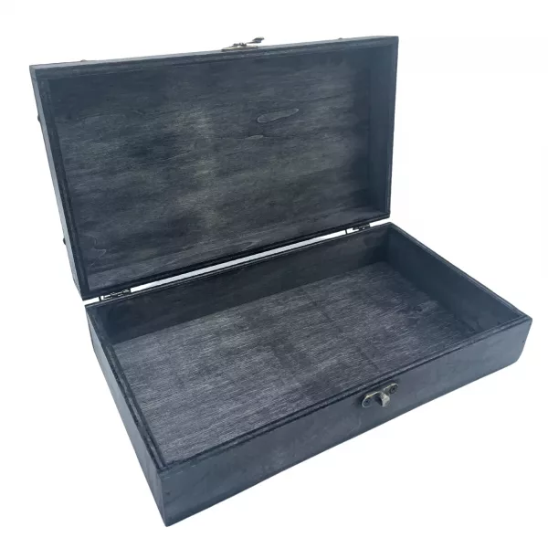 Tea / Gift / Hamper Box - Grey - Image 2