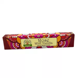 Namaste Mandala Masala Incense - Rose With Vanilla
