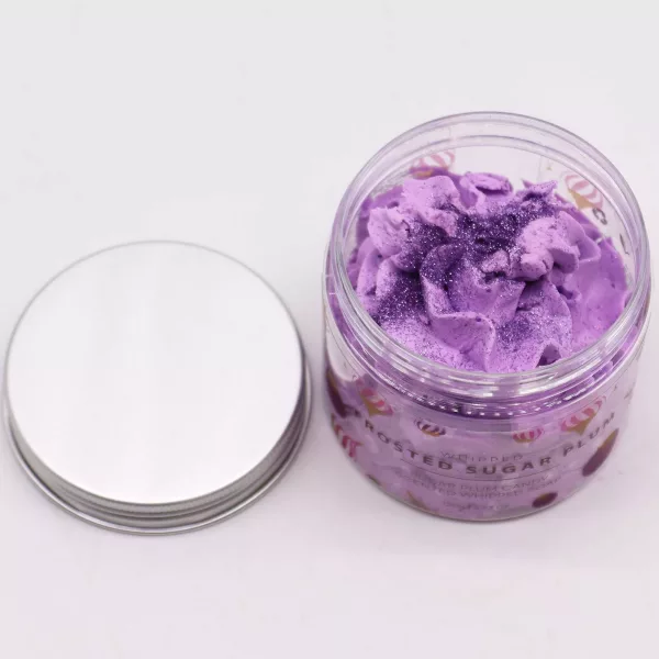 Frosted Sugar Plum Whipped Soap 120g - Image 2