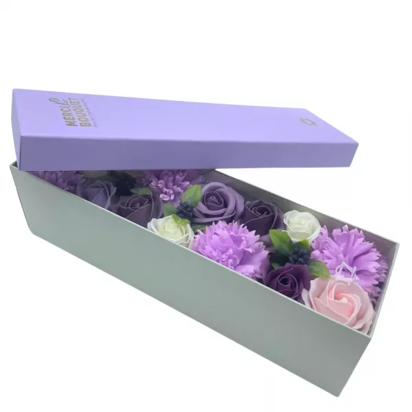 Long Box -  Lavender Rose & Carnation - Image 4