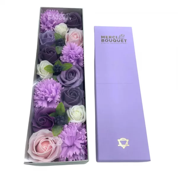 Long Box -  Lavender Rose & Carnation - Image 2