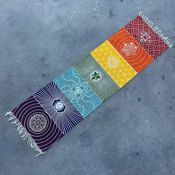 Yoga Rug - 60x200cm - 7 Chakras - Image 2