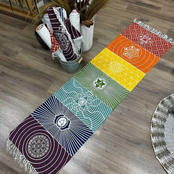 Yoga Rug - 60x200cm - 7 Chakras - Image 3