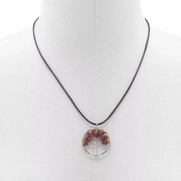 Tree of Life Pendant - Red Jasper - Image 3