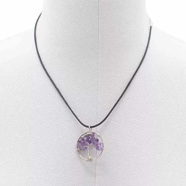 Tree of Life Pendant - Amethyst - Image 3