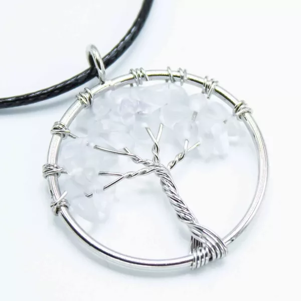 Tree of Life Pendant - Rock Crystal - Image 4