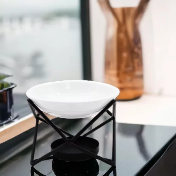 Ceramic & Metal Hex Stand - Image 2