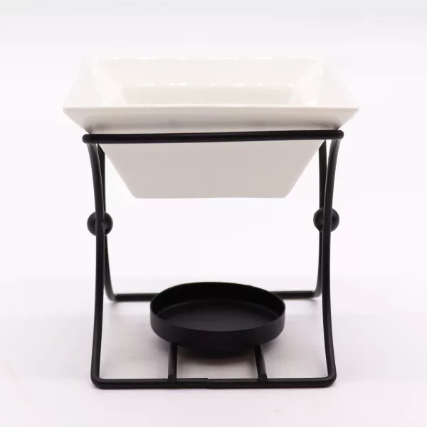 Ceramic & Metal Square Stand - Image 2
