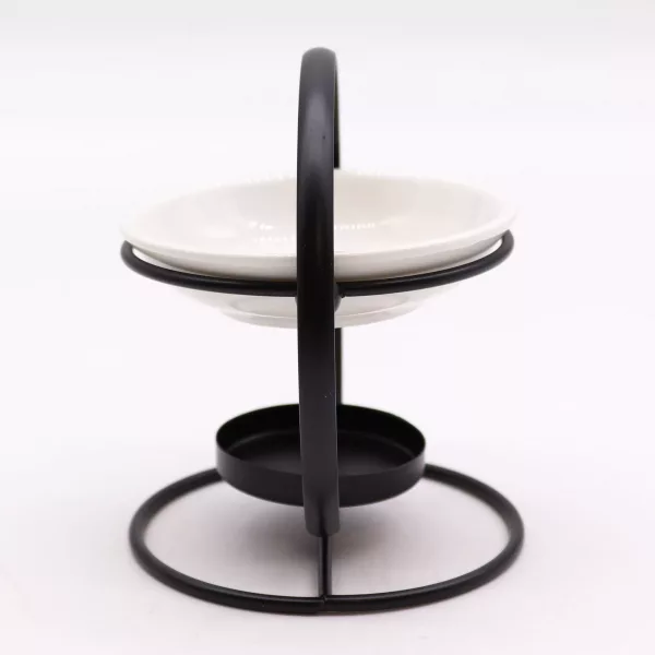 Ceramic & Metal Round Stand - Image 2