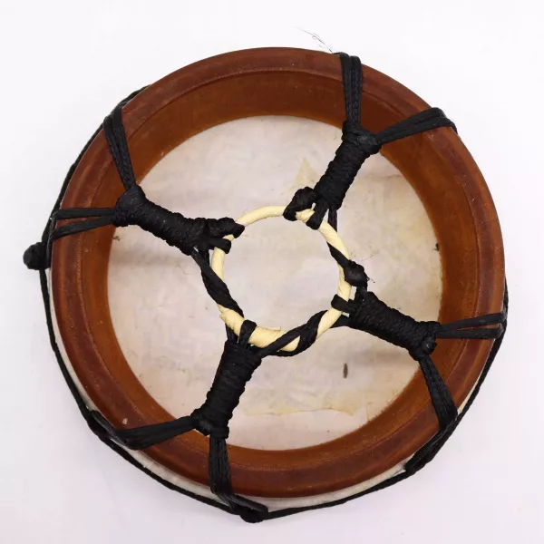 Mandala Shamanic Drum - 20cm - Image 2