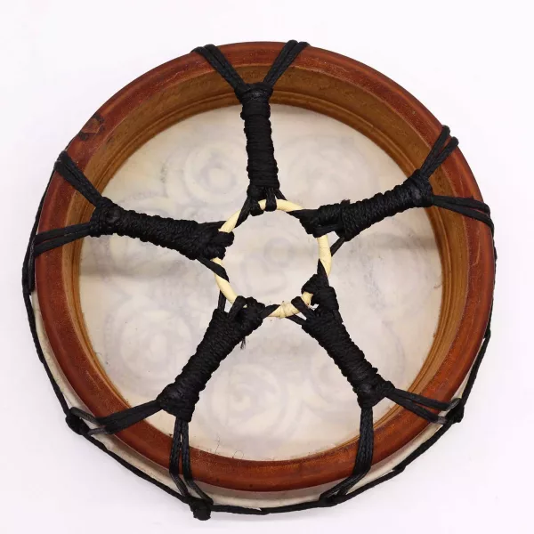 Chakra Shamanic Drum with Sticks - 25cm - Image 2