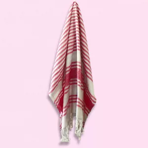 Hamman Spa Towel – Sunset Pink – 90x170cm