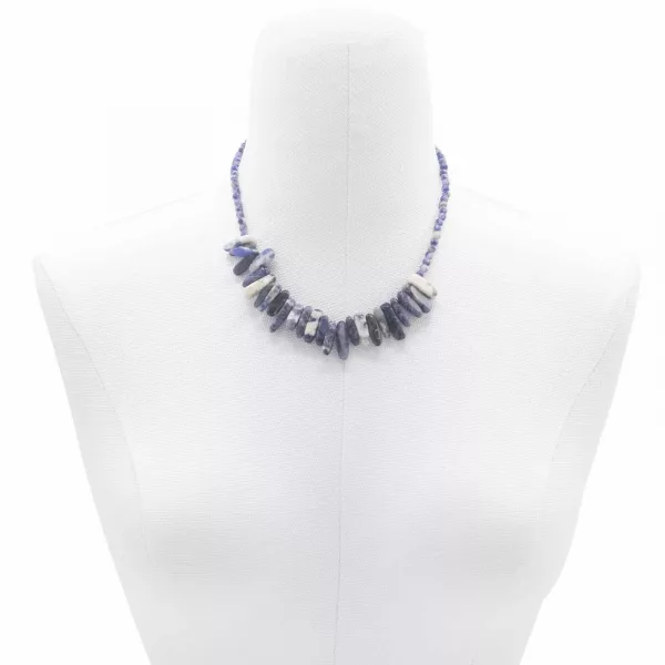 Longstone Gem Necklace - Sodalite - Image 2
