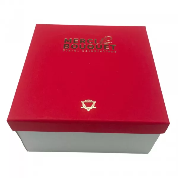 Square Box - Classic Red Roses - Image 3
