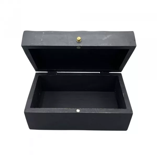 Vintage Deco - Multi Purpose Box - 22x12x10cm - Black Swirls - Image 3