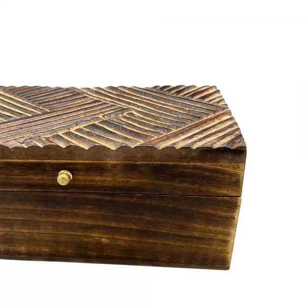 Vintage Deco - Multi Purpose Box - 22x12x10cm -  Antique Lines - Image 2