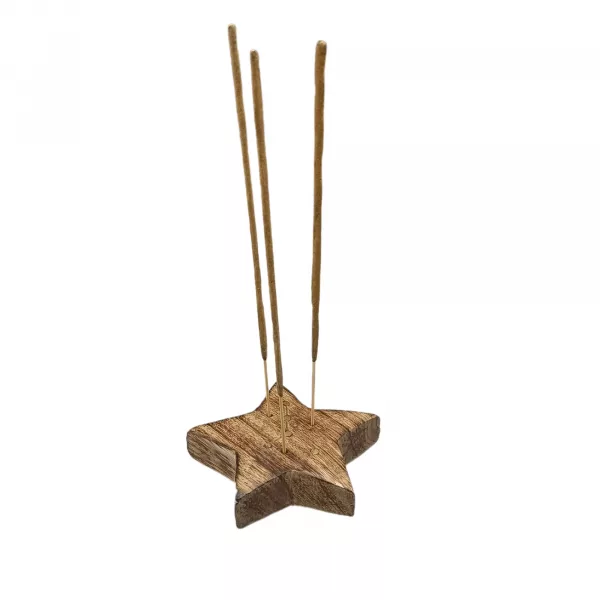 Engraved and Brass Zodiac Sign Incense Burner- Star - Image 3