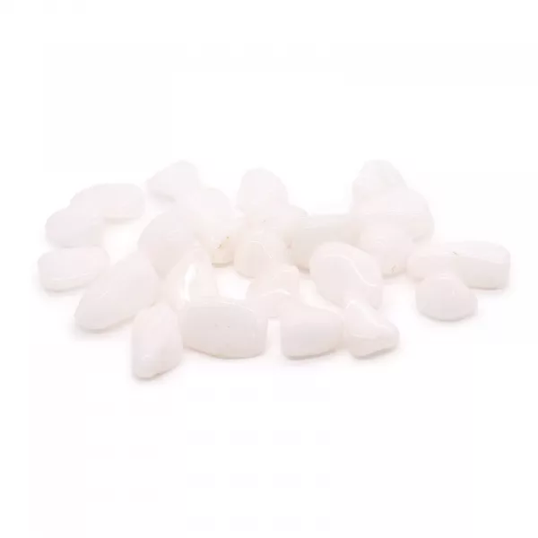 L Tumble Stones - Quartz Snow - Image 2