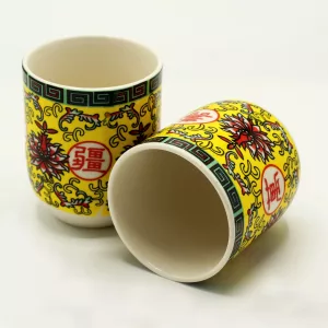 Herbal Tea Cups – Long Life Oriental Design