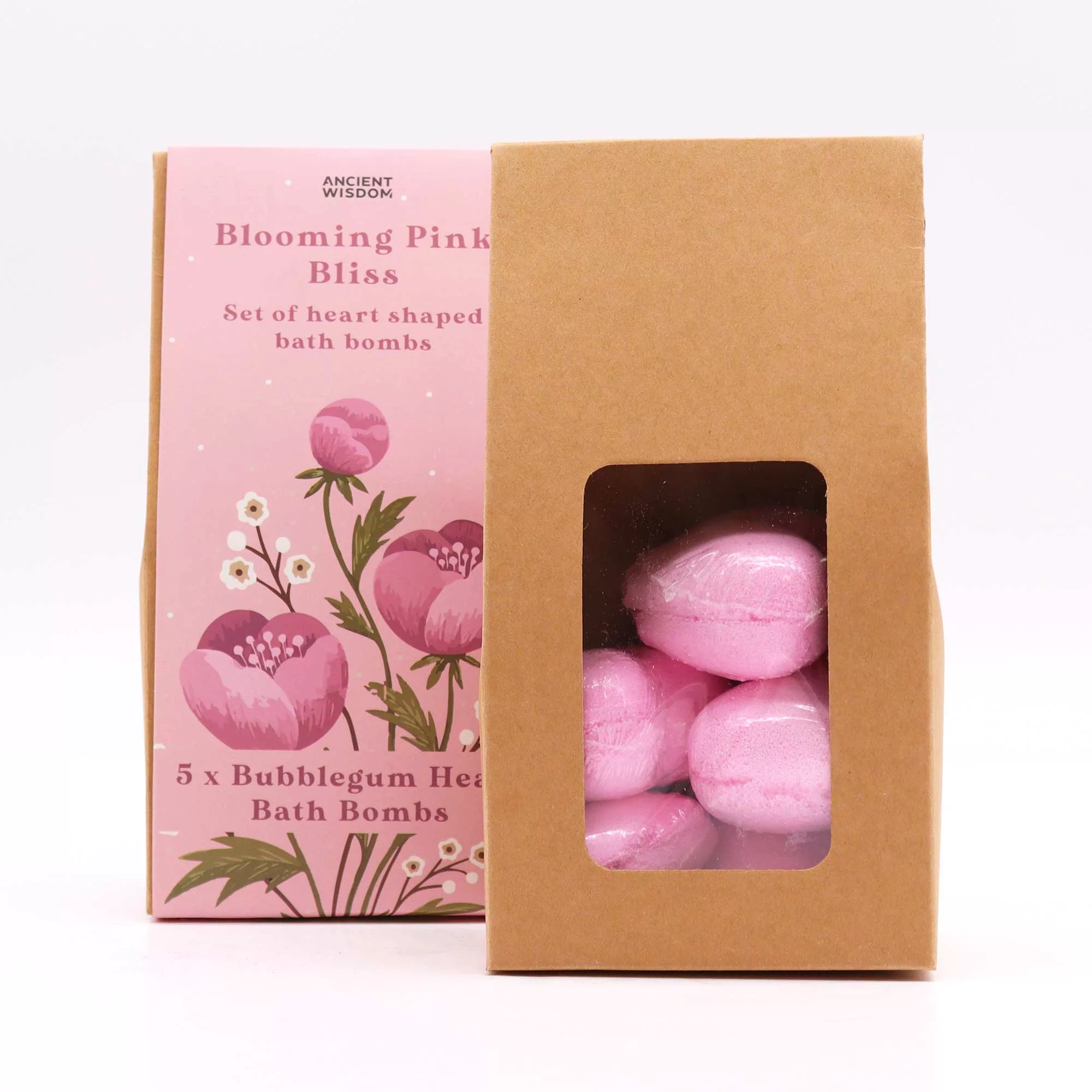 Blooming Pink Bliss Bath Heart Gift Set - Image 3