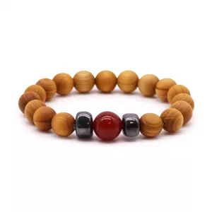 Cedarwood Chakra Bangles