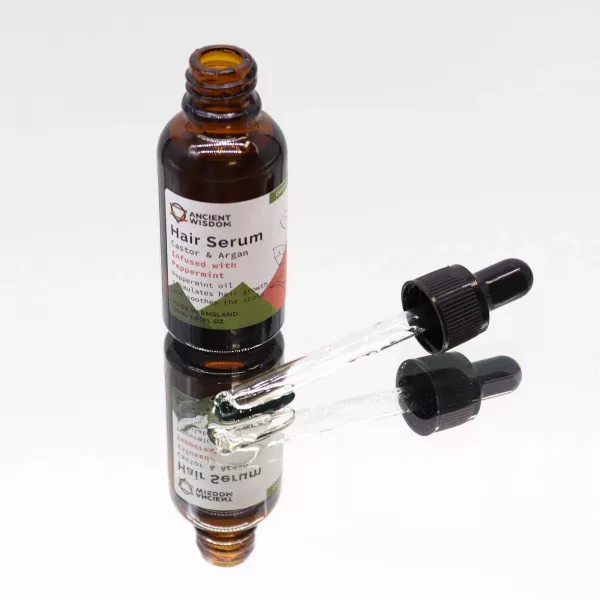 Organic Hair Serum 30ml - Peppermint - Image 3