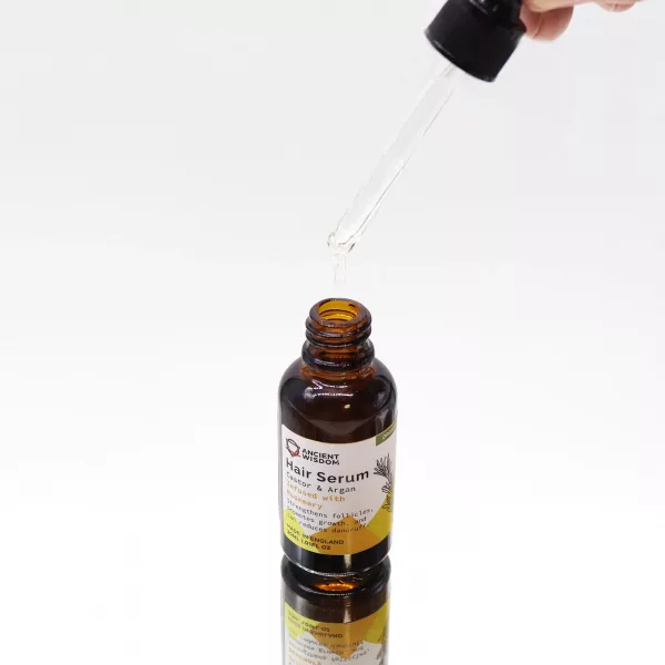 Organic Hair Serum 30ml - Rosemary - Image 2