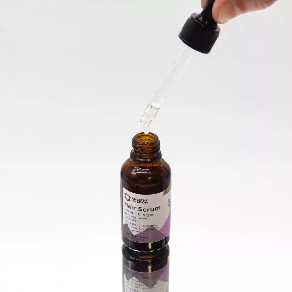 Organic Hair Serum 30ml - Lavender - Image 2